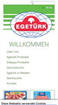 Mobile Screenshot of egetuerk.de